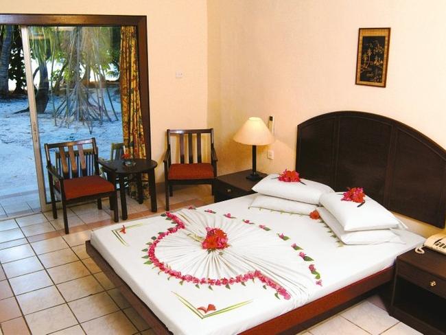 Biyadhoo island resort - pokoj standard, ložnice