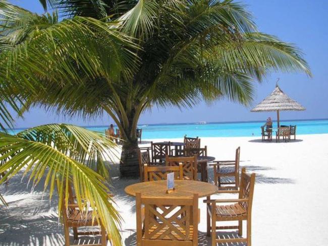 Paradise island Maledivy