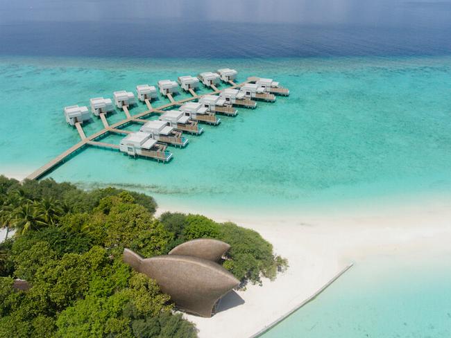 Dhigali Maldives - vodni vily lagoon s bazénem