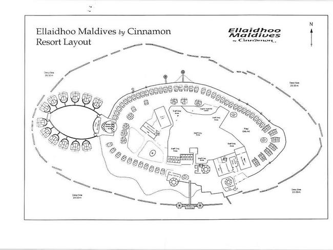 Ellaidhoo Maldives by Cinnamon mapa