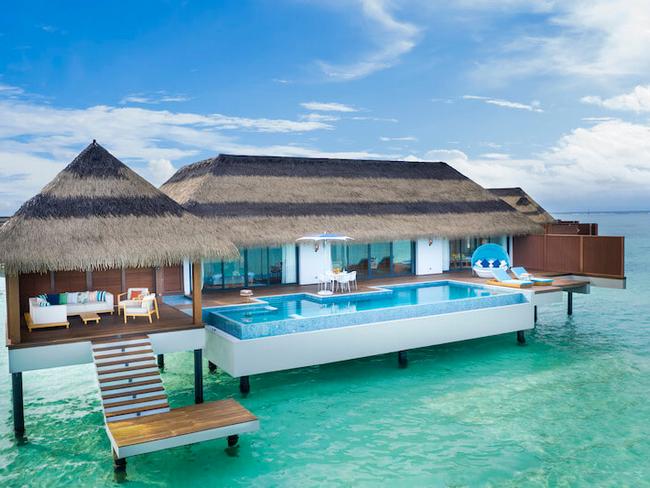 Pullman Maldives Maatuaa - rodinná vodní vila s bazénem