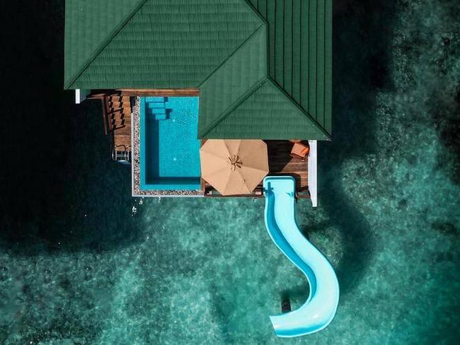 Siyam World - vodní vila s bazénem a skluzavkou