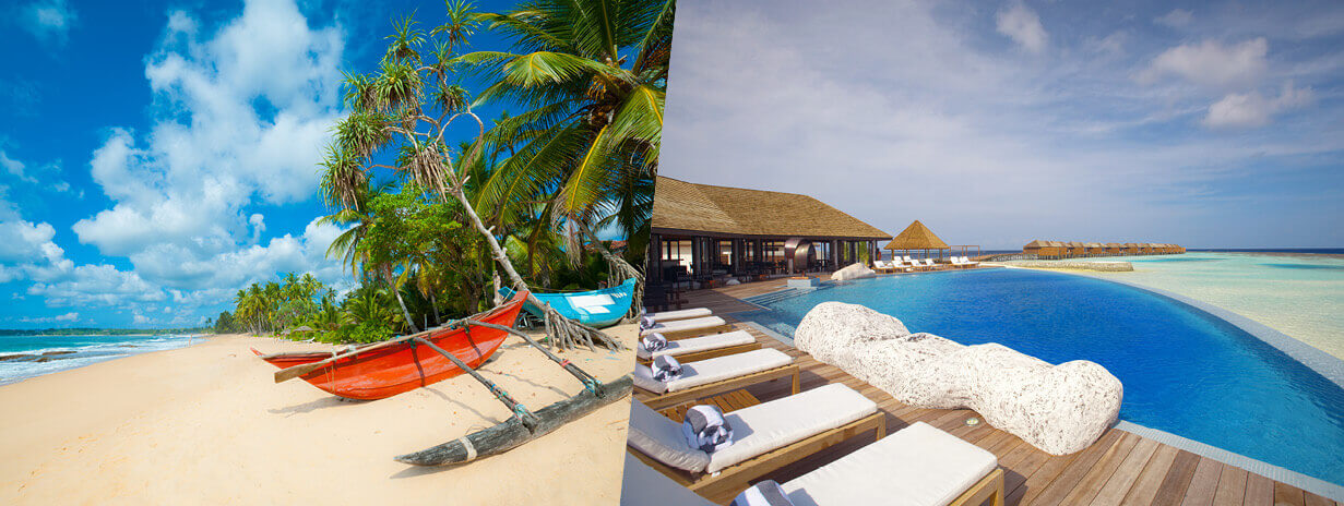 Pobytová dovolená Srí Lanka - Maledivy